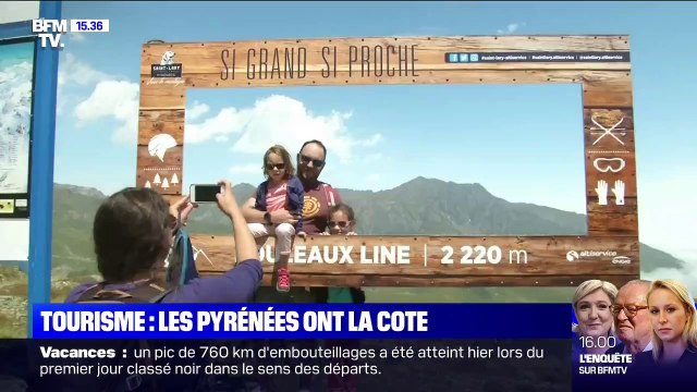 En hausse de 10 à 20% par rapport à l'année dernière, le tourisme dans les Pyrénées a la côte cet été