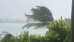 Isaias' winds lash violently at the Bahamas