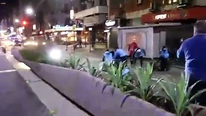 Represión en la Ciudad: esto pasó en la marcha por el aniversario por la desaparición de Santiago Maldonado, en la que se pedía por la aparición de Facundo Astudillo Castro