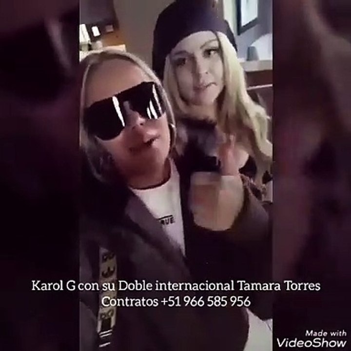 Tamara Torres, la doble de Karol G
