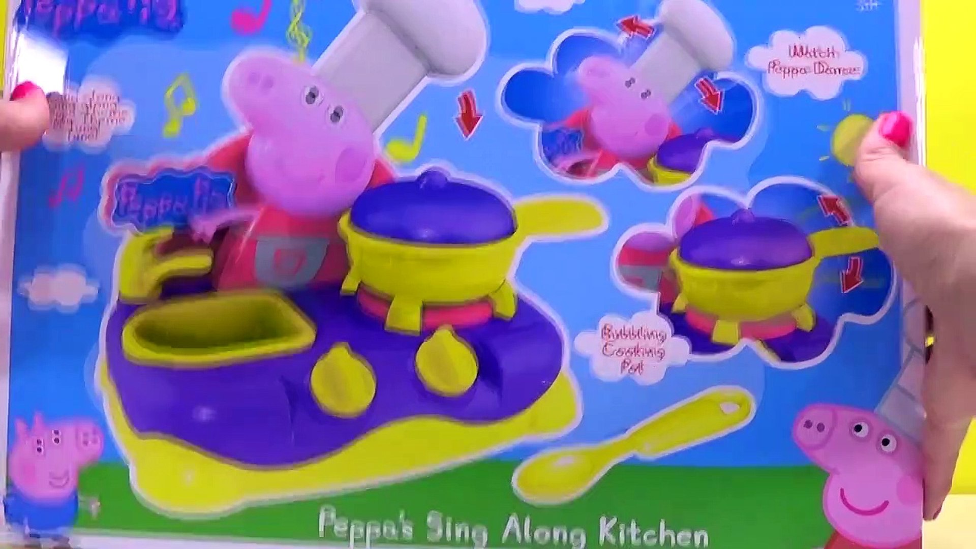 Peppa pig sing along kitchen hot sale