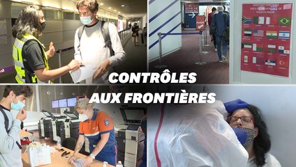 Covid-19: comment se déroulent les tests obligatoires à Roissy