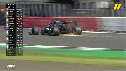 هاميلتون يكمل اللفة الأخيرة على 3 إطارات فقط وفيرشتابن يلاحقه في لحظات قمة في الإثارة