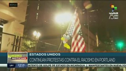 EEUU: continúan protestas y violencia policial en Portland