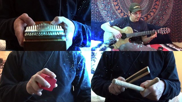 Cat and Mouse - Takamine Classical Guitar and Kalimba