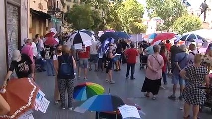 Los comerciantes del rastro madrileño, en pie de guerra un domingo más