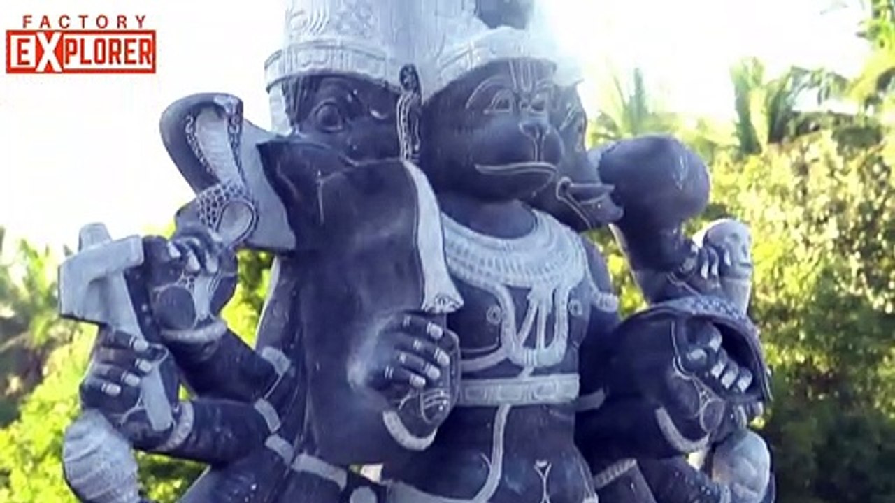 Hand Made Stone Sculptures Making Part-2 | Factory Explorer