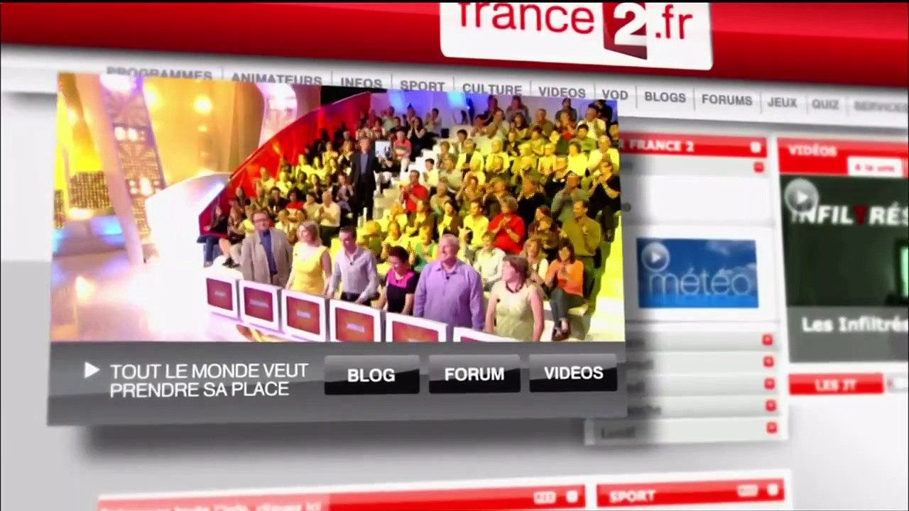 France 2 : C.N, 3 pubs, 5 B.A, Météo, Le progès...