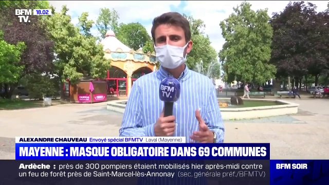Coronavirus: le port du masque obligatoire dans 69 communes de la Mayenne à partir de ce lundi
