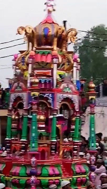 Popular Muharram Garh meerpur tajiya video 2017