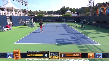 Highlights: The Lion Zverev outlasts Moutet in spirited UTS2 semifinal