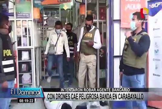Policía frustró asalto a un agente bancario en Carabayllo