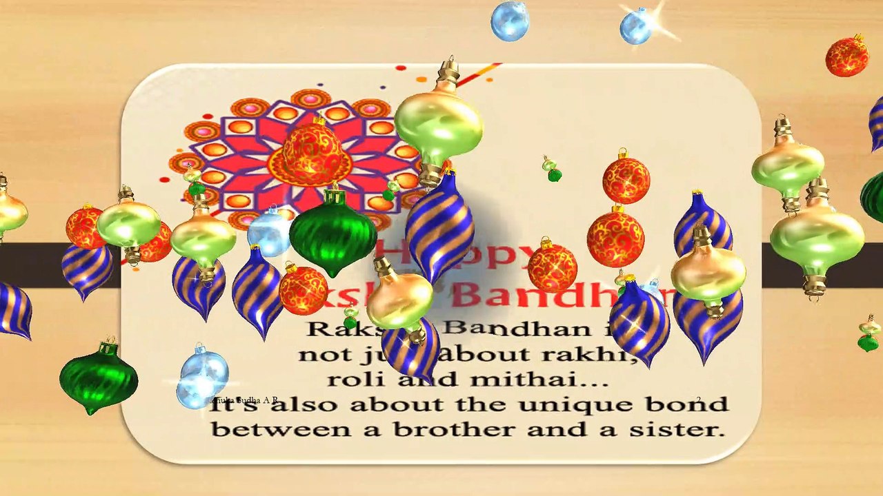 "Raksha Bandhan,"-August 3rd