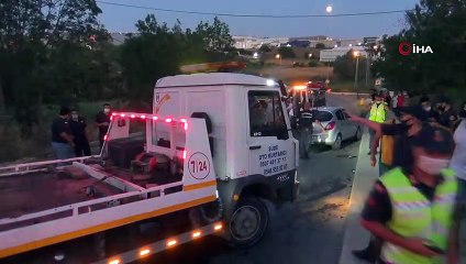 Silivri’de zincirleme trafik kazası: 18 yaralı