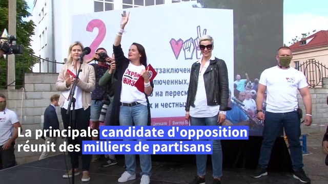 Bélarus: l'opposition se rassemble autour de Tikhanovskaïa contre Loukachenko