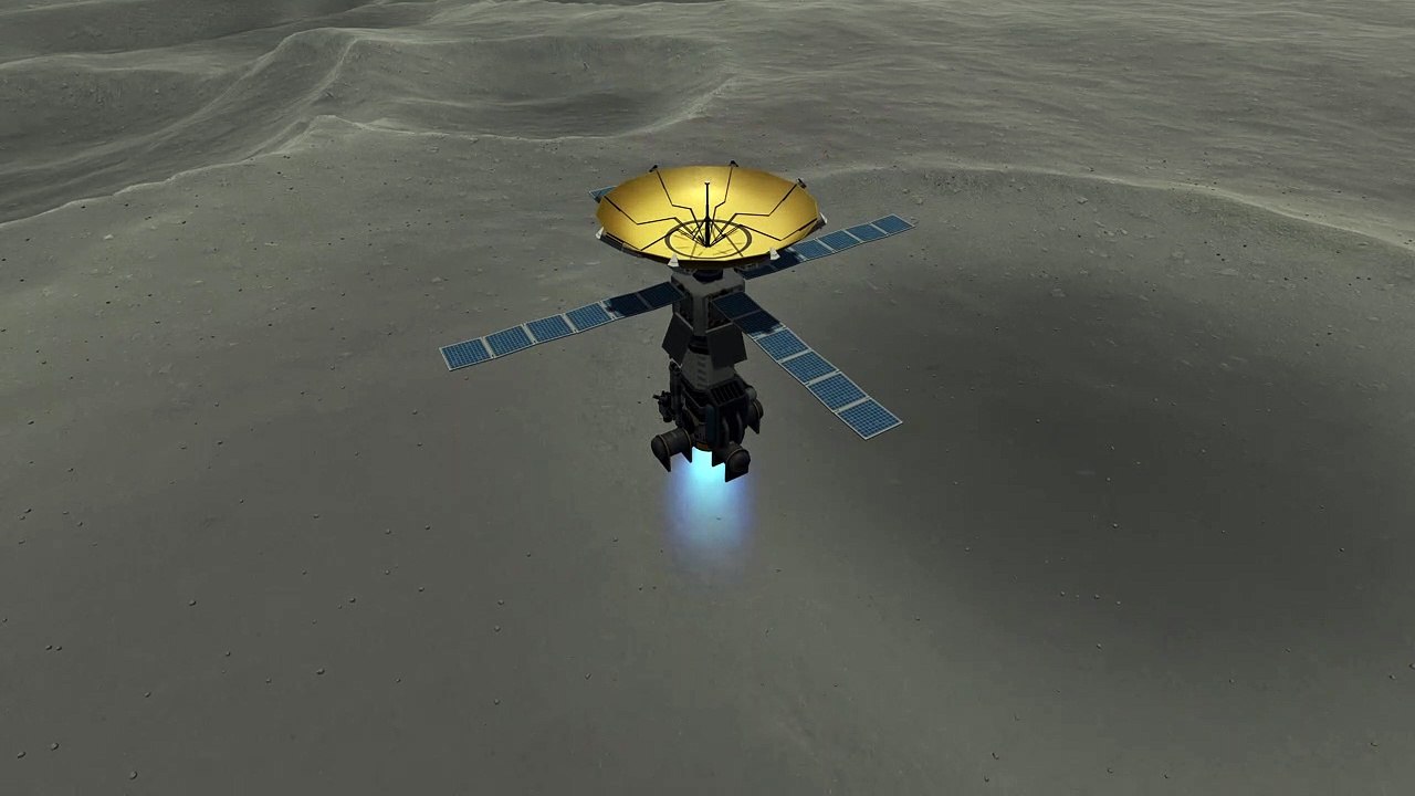 Sonde lunaire au xénon KSP