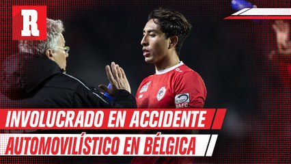 Govea involucrado en accidente automovilístico en Bélgica