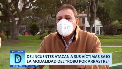 Cuidado con la modalidad del robo por arrastre | Domingo al Día