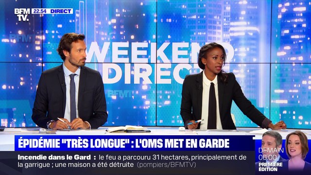 Épidémie très longue : l'OMS met en garde - 02/08