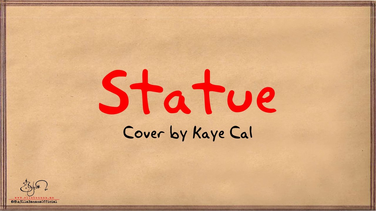 Statue - Lil' Eddie (Kaye Cal Cover) LYRIC VIDEO