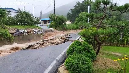 NO COMMENT | Lluvias torrenciales en Corea del Sur dejan 6 muertos y heridos