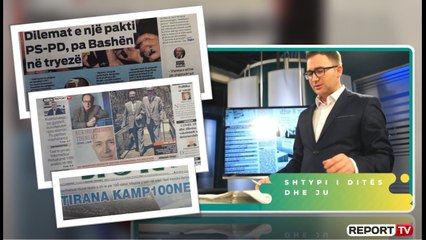 Report TV - "Shtypi i Ditës dhe Ju", ja çfarë shkruajnë gazetat për sot e hënë 20 korrik 2020