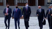 “Do heq taksën”/ Basha në Kosovë, takim me liderët politikë: Mbështes dialogun me Serbinë