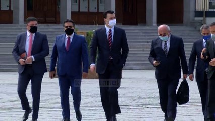 “Do heq taksën”/ Basha në Kosovë, takim me liderët politikë: Mbështes dialogun me Serbinë