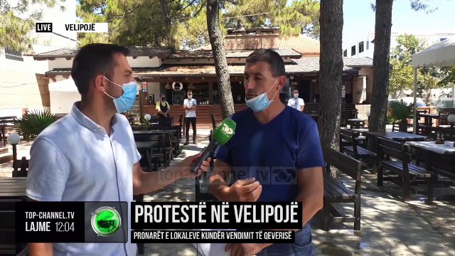 Protestë në Velipojë/ Pronarët e lokaleve kundër vendimit të qeverisë