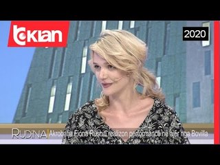 Rudina - Akrobatja Fiona Rushiti realizon performance ne ajer nga Bovilla! (21 Korrik 2020)