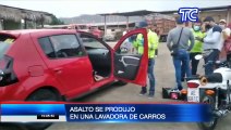 Roban miles de dólares a mujer en lavadora de autos en Portoviejo