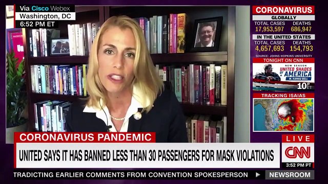 Delta Airlines has banned over 100 people for not wearing masks other airlines thinking of banning those people too