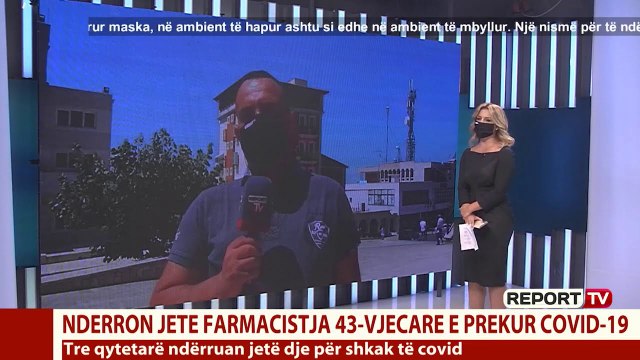 Report TV - COVID-i i merr jetën farmacistes 45-vjeçare nga Fushë - Kruja