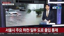 서울시 주요 하천·일부 도로 출입 통제