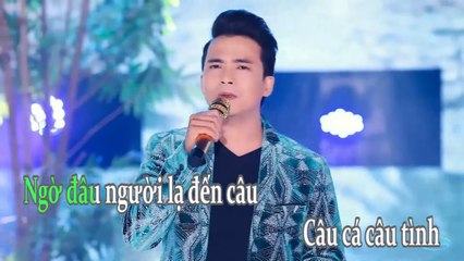 Karaoke  Chuyện Tình Bên Ao Cá - Lê Sang v? Đan Phương