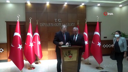 AB Türkiye Delegasyonu Başkanı Berger'den Vali Karaloğlu'na ziyaret