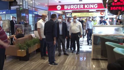 Sultangazi’de koronavirüs denetimleri: AVM ve minibüsler denetlendi