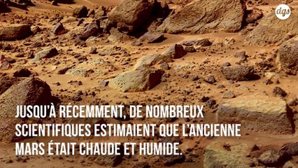 Mars était autrefois principalement recouverte de glace et non de rivières selon une étude