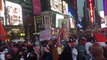 Protest at New York's Times Square over controversial Ram Mandir Bhoomi Pujan celebration