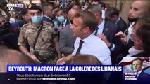 Emmanuel Macron face à la colère des Libanais contre leurs dirigeants