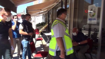 Ahlat'ta geniş kapsamlı korona virüs denetimi yapıldı