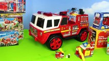 Carrinho de bombeiros - Bombeiro Sam  e carrinhos da patrulha canina - Fireman Sam Toys_4