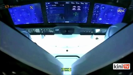 Misi SpaceX- Dua angkasawan NASA pulang ke bumi