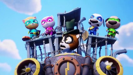 ⚡ Raccoon Invasion in Talking Tom Hero Dash! (ALL Trailers)