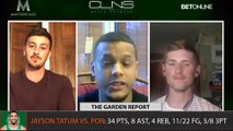 Is Jayson Tatum back after 34 points against Trailblazers? | Garden Report