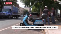 Covid-19 : les scooters envahissent les rues de New York