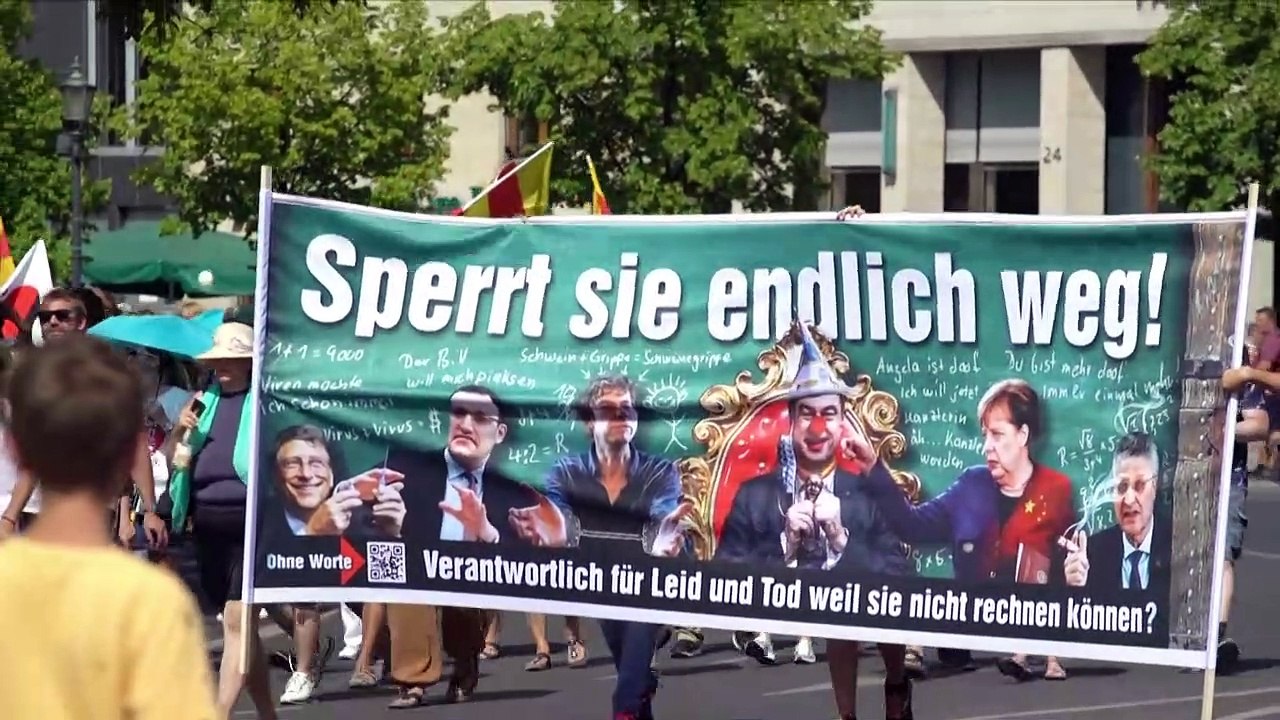 Diskussion um Corona-Großdemo in Berlin hält an - Forderung nach Strafen