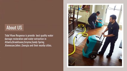 Fire damage restoration company - Tidal Wave Response