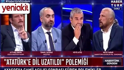 Veyis Ateş araya girerek açıkladı! Canlı yayında Mete Yarar'ın konuştuğu esnada garip olay