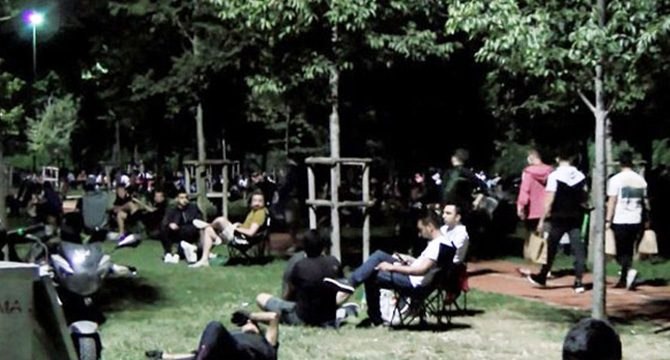 Caddebostan Sahili’nde bayram yoğunluğu